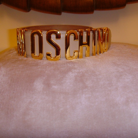 MOSCHINO 100% Leather Belt main image 6